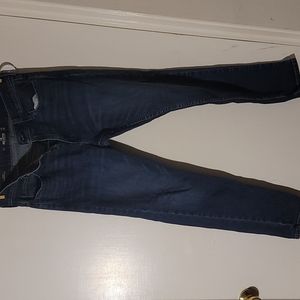 Dark blue men's jeans